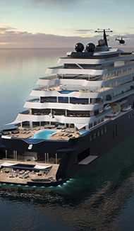 RITZ CARLTON GEMİSİ DENİZE İNİYOR