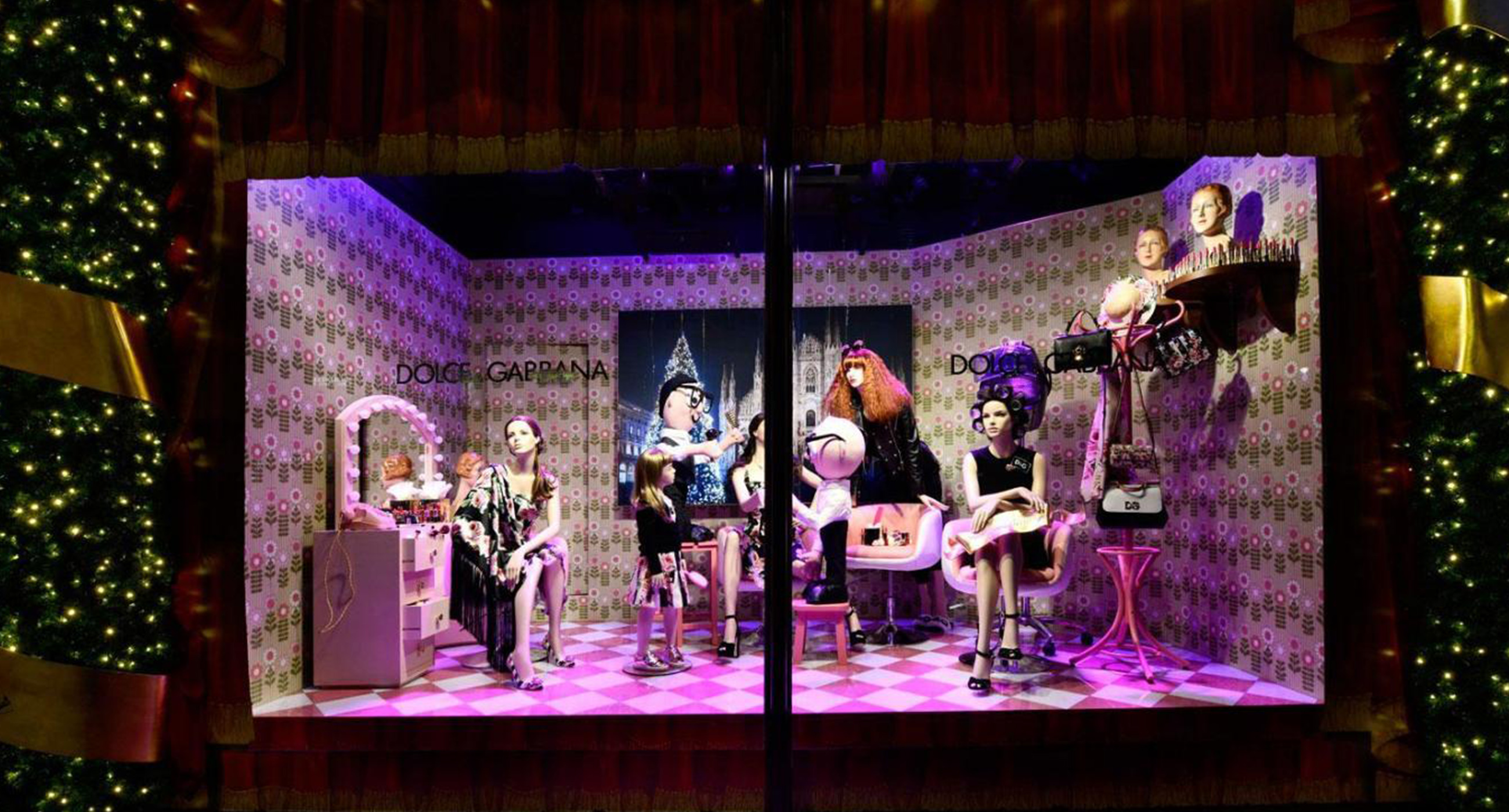 HARRODS’TA DOLCE&GABBANA VİTRİNLERİ