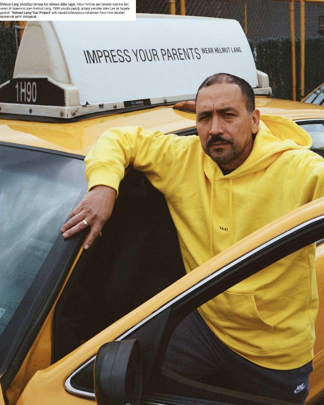 HELMUT LANG, NEW YORKU DOLAŞIYOR