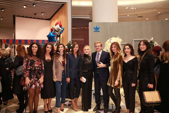 DEMET SABANCI GALERIES LAFAYETTEDE YENİ YILI KUTLADI