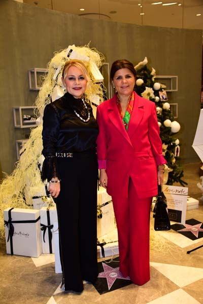 DEMET SABANCI GALERIES LAFAYETTEDE YENİ YILI KUTLADI