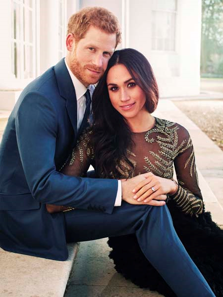 PRENS HARRY VE MEGHAN MARKLE'IN NİŞAN FOTOĞRAFLARI