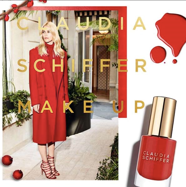 CLAUDIA SCHIFFER KENDİ MAKYAJ MARKASINI YARATTI