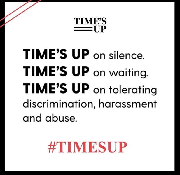 HOLLYWOODDA "TIMES UP" KAMPANYASI