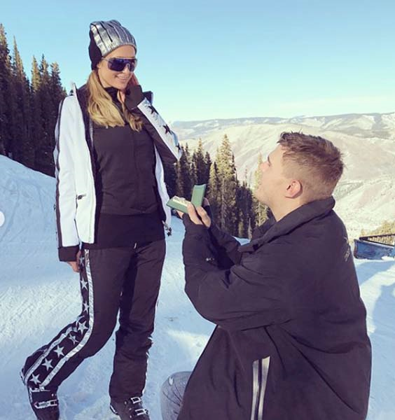 PARIS HILTON ASPENDE NİŞANLANDI!