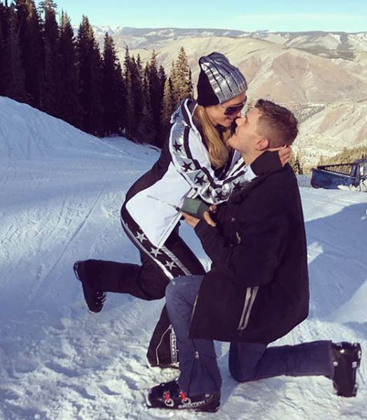 PARIS HILTON ASPENDE NİŞANLANDI!