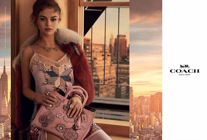 SELENA GOMEZLİ COACH İLKBAHAR KOLEKSİYONU