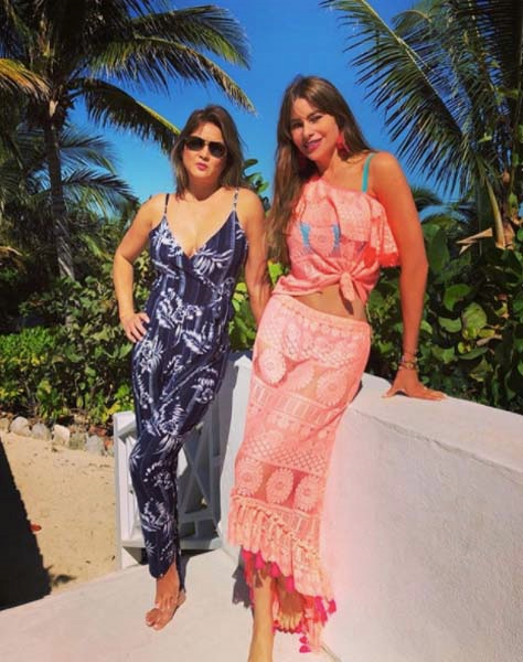 SOFIA VERGARANIN SANTA CRUZ DE LA PALMA TATİLİ DEVAM EDİYOR