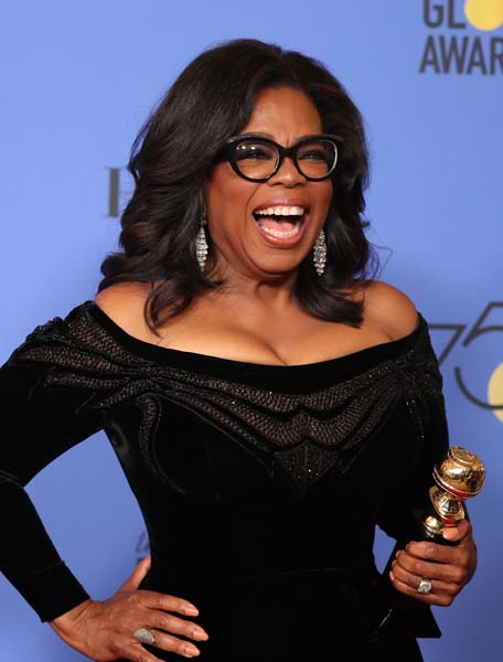 75. ALTIN KÜRE ÖDÜLLERİNE OPRAH DAMGA VURDU