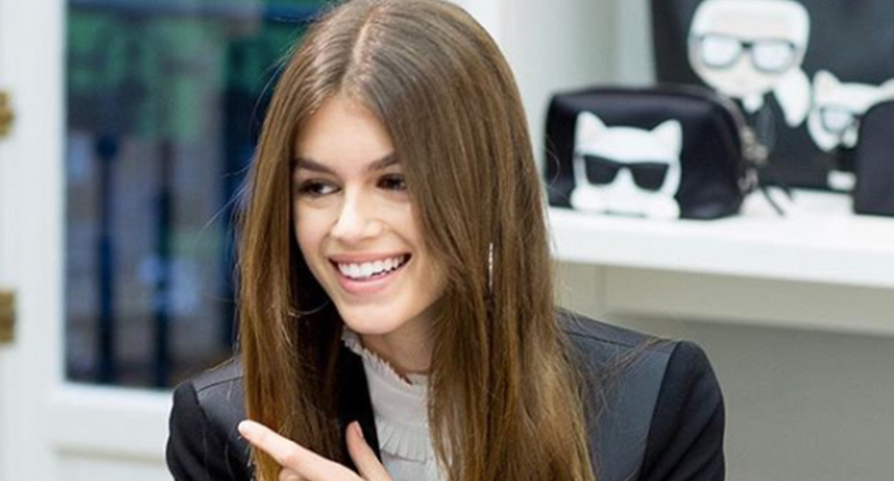 KAIA GERBER KARL LAGERFELD İŞ BİRLİĞİ