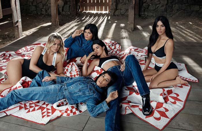 KARDASHIAN-JENNER KARDEŞLER CALVIN KLEIN REKLAMINDALAR