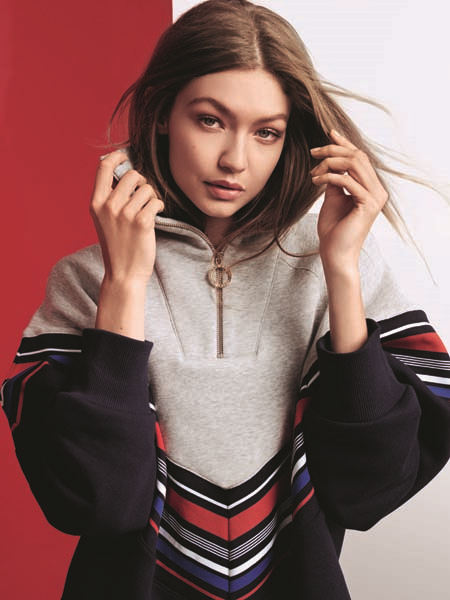 GIGI HADID TOMMY HILFIGER İŞ BİRLİĞİ 2018DE DE DEVAM EDİYOR
