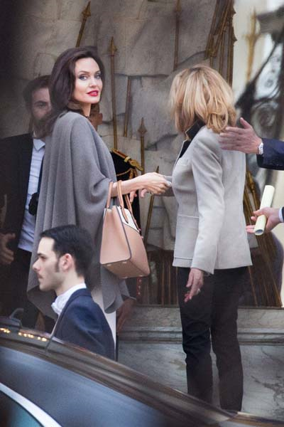 ANGELINA JOLIE PARİSTE