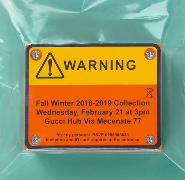 NEFESLER GUCCI DEFİLESİ İÇİN TUTULDU