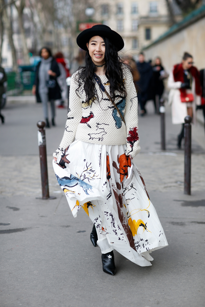 PARİS MODA HAFTASI SOKAK STİLLERİ