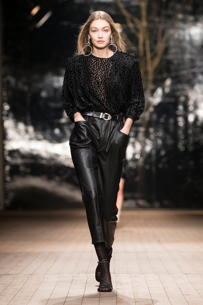 ISABEL MARANT 2018 SONBAHAR-KIŞ DEFİLESİ