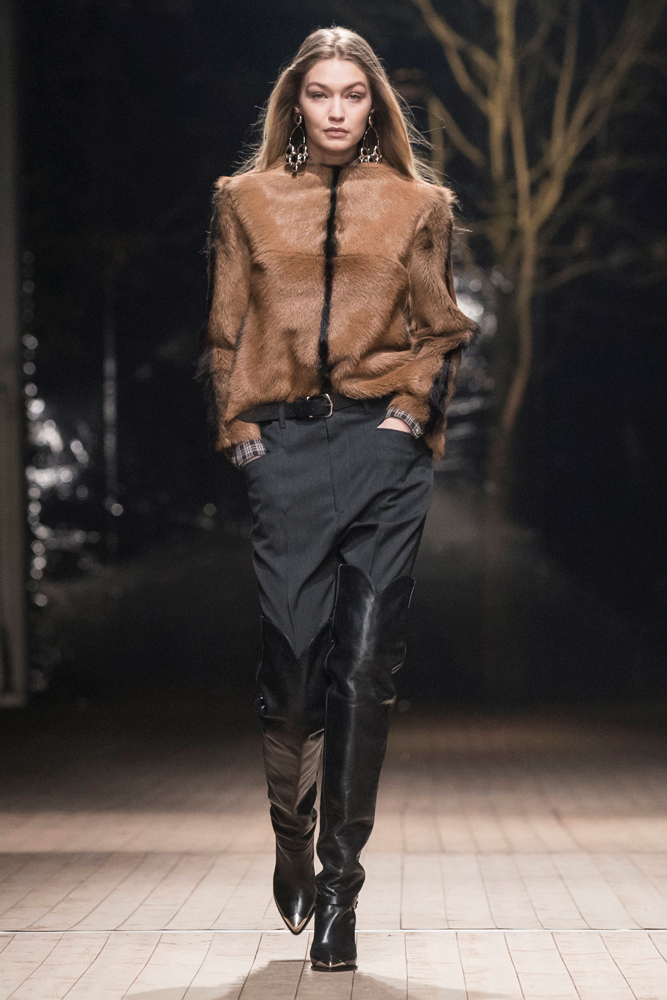 ISABEL MARANT 2018 SONBAHAR-KIŞ DEFİLESİ