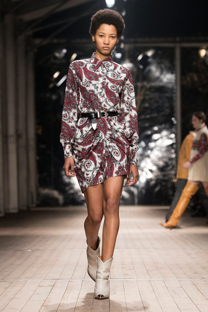 ISABEL MARANT 2018 SONBAHAR-KIŞ DEFİLESİ