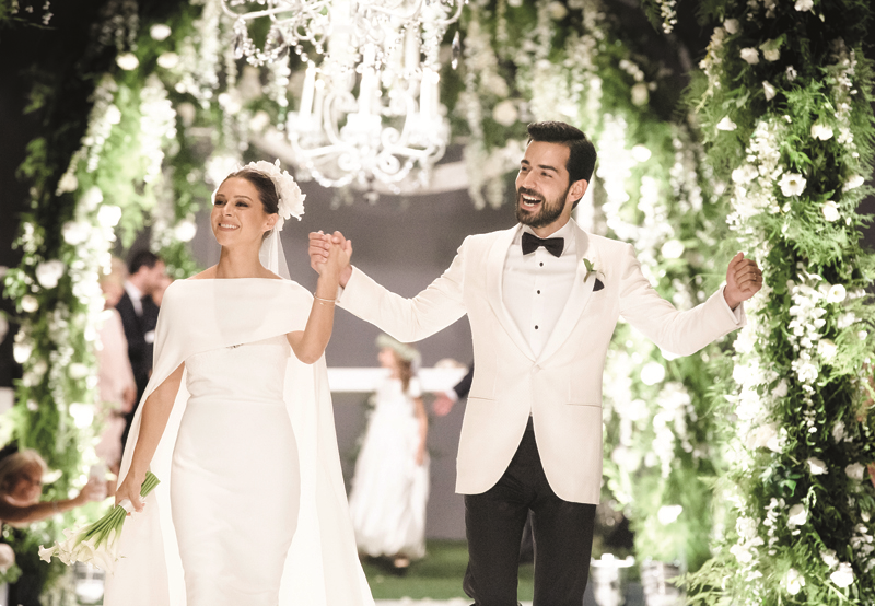 PIA HAKKO VE KERİM YEŞİL EVLENDİ