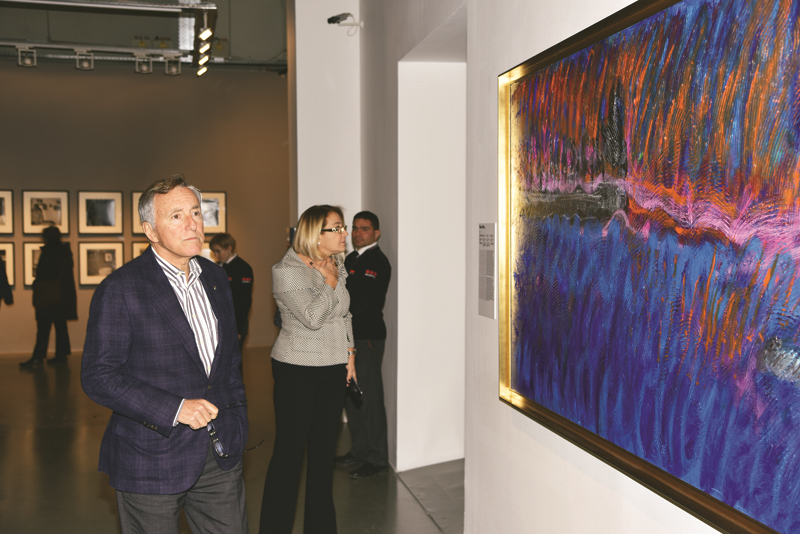 DENİZE UZANAN SERGİNİN AÇILIŞI