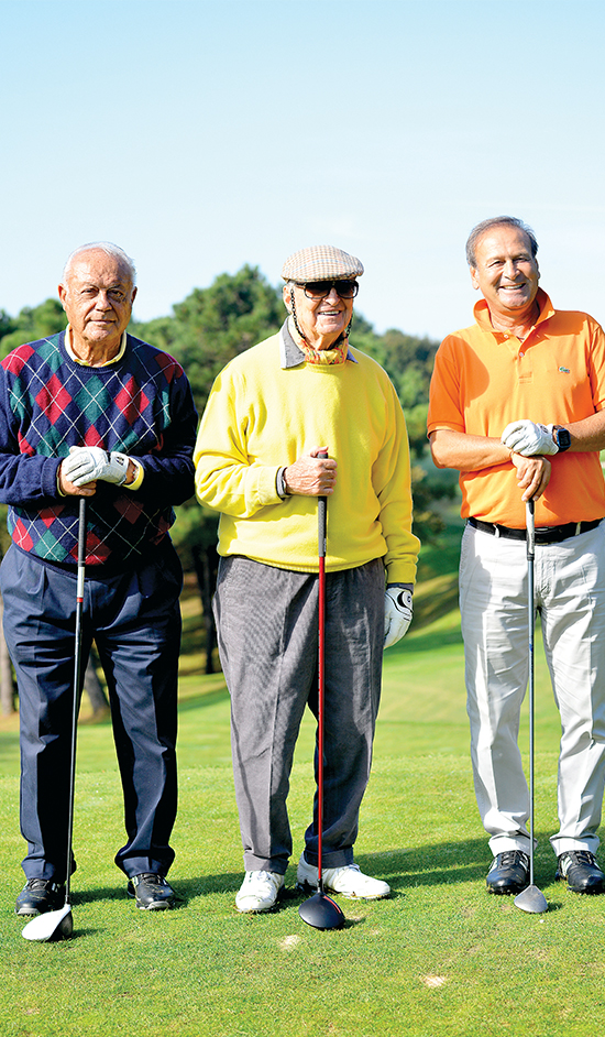 ÜNLÜ GOLFÇÜLER BİR ARADA