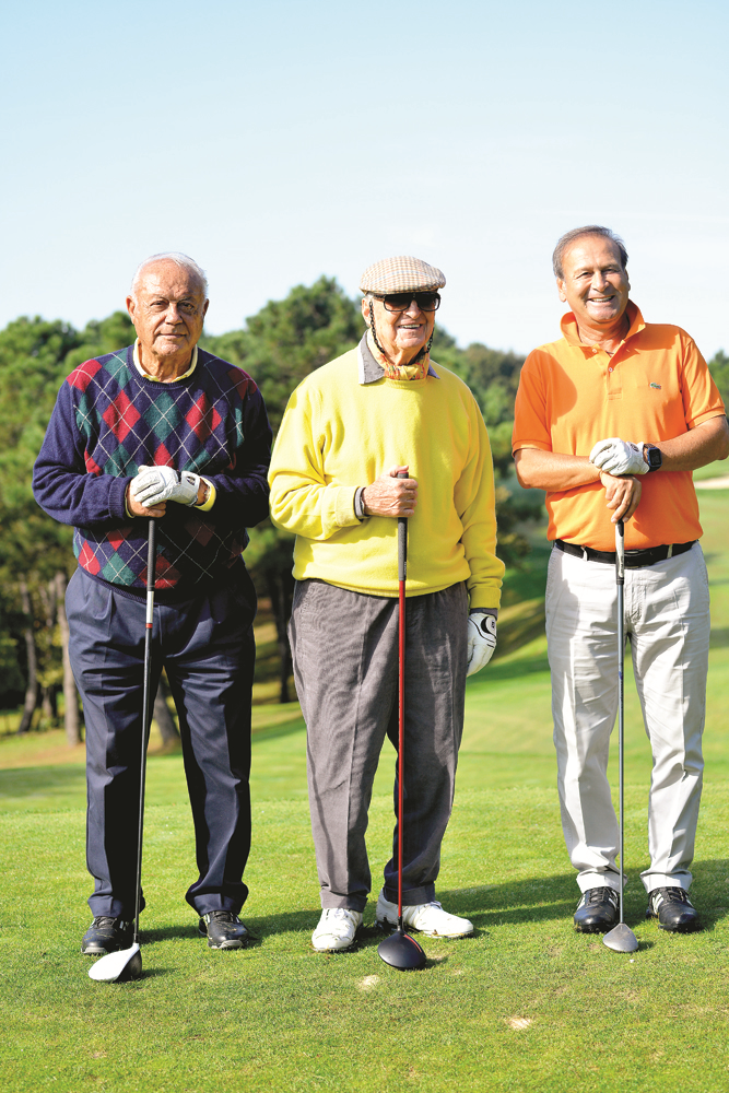 ÜNLÜ GOLFÇÜLER BİR ARADA