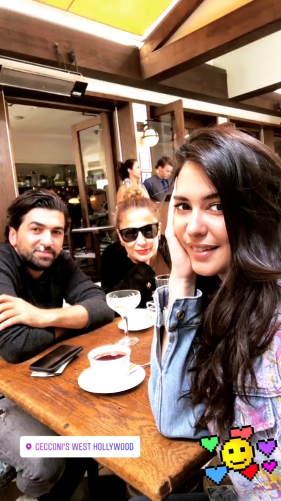 CEYLAN ÇAPANIN LOS ANGELES TATİLİ