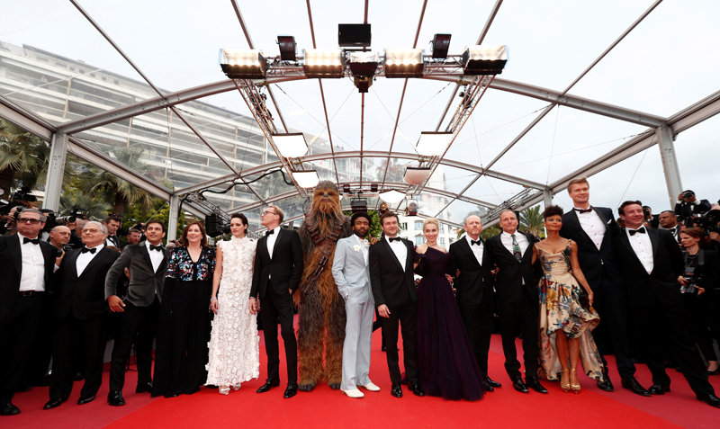 CANNESDA SOLO: A STAR WARS STORY PRÖMİYERİ