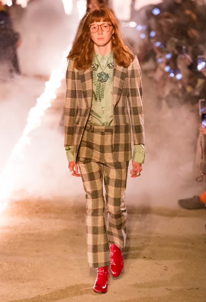 GUCCI CRUISE 2019 MODA ŞOVU