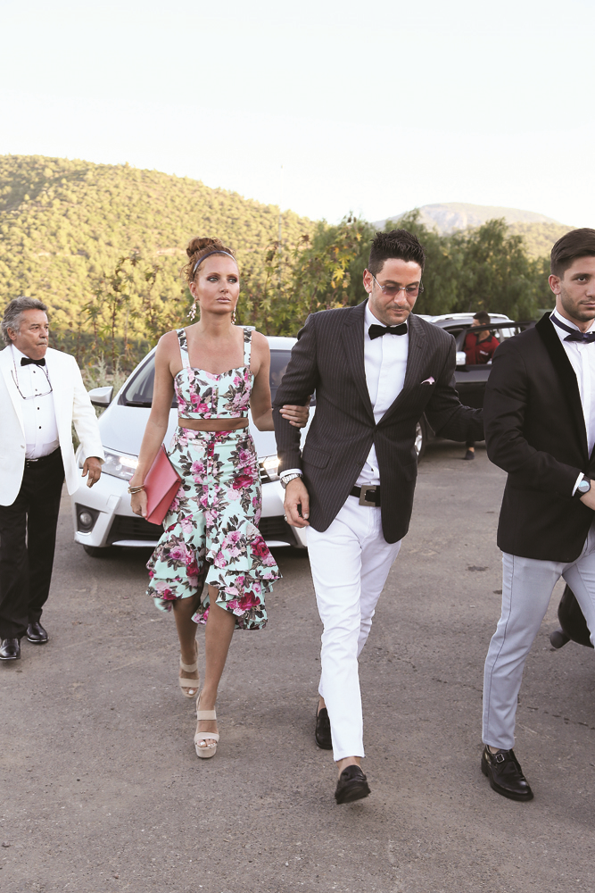 ESRA ECZACIBAŞI VE MURAT COŞKUNUN DÜĞÜNÜNE KATILANLAR