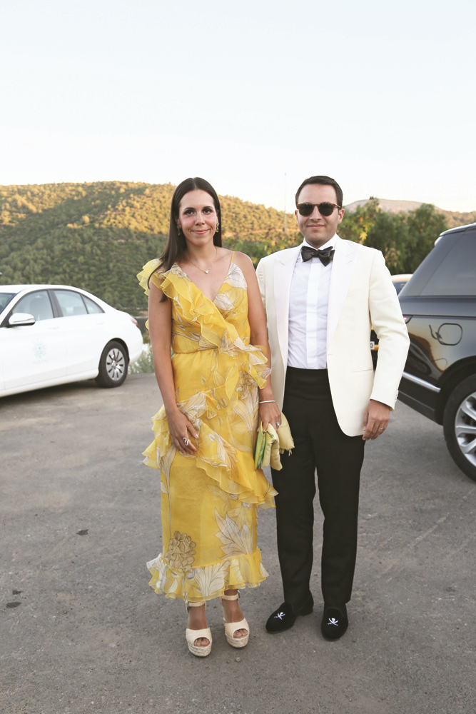 ESRA ECZACIBAŞI VE MURAT COŞKUNUN DÜĞÜNÜNE KATILANLAR