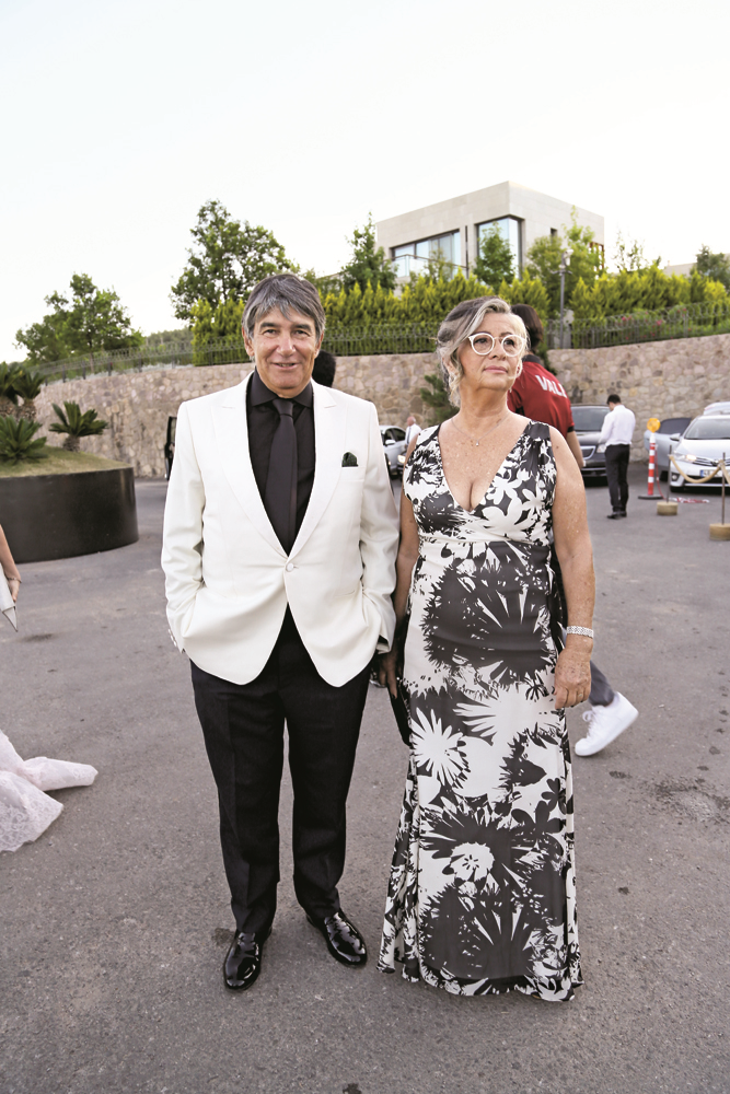 ESRA ECZACIBAŞI VE MURAT COŞKUNUN DÜĞÜNÜNE KATILANLAR