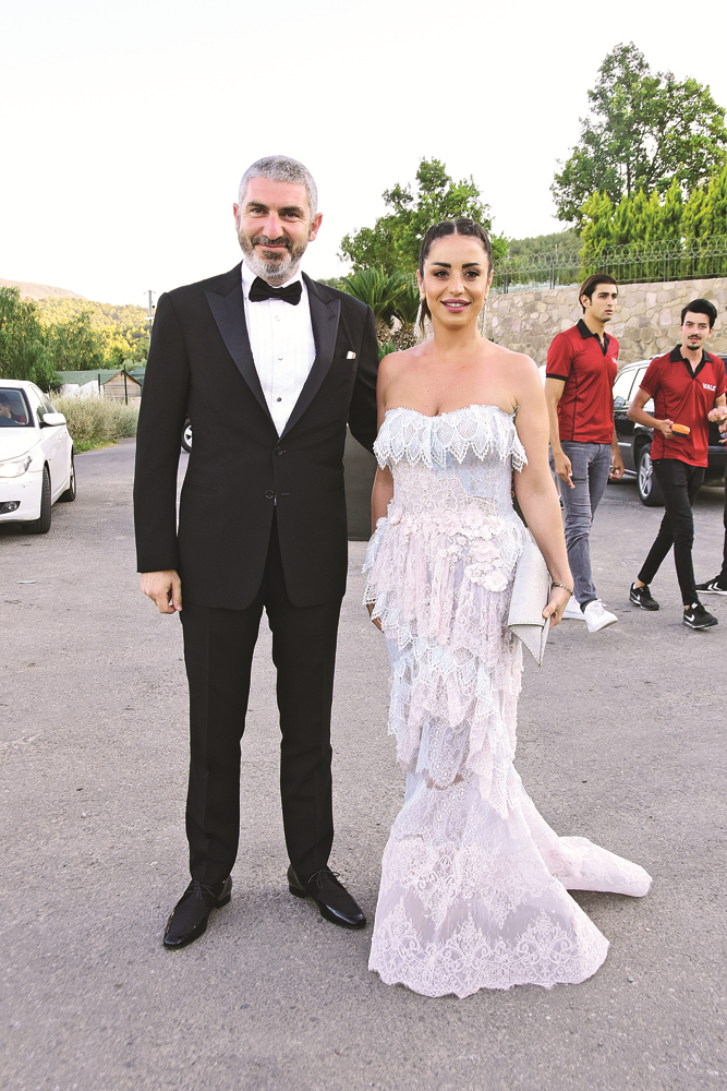 ESRA ECZACIBAŞI VE MURAT COŞKUNUN DÜĞÜNÜNE KATILANLAR