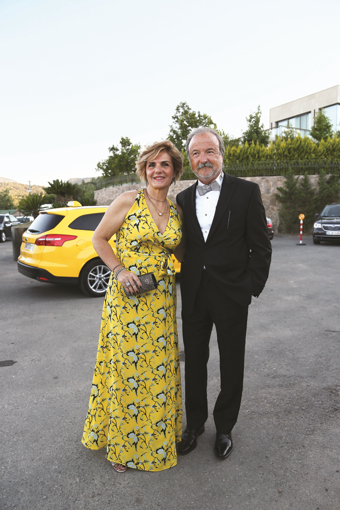 ESRA ECZACIBAŞI VE MURAT COŞKUNUN DÜĞÜNÜNE KATILANLAR