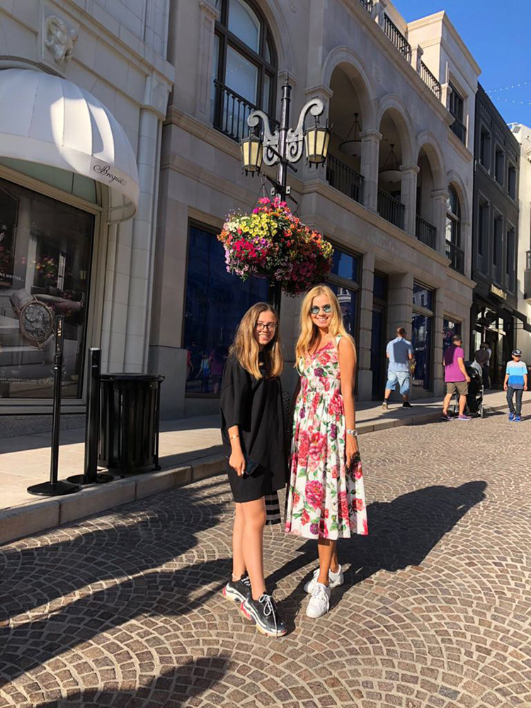 LOS ANGELES'TA TATLI BİR MOLA