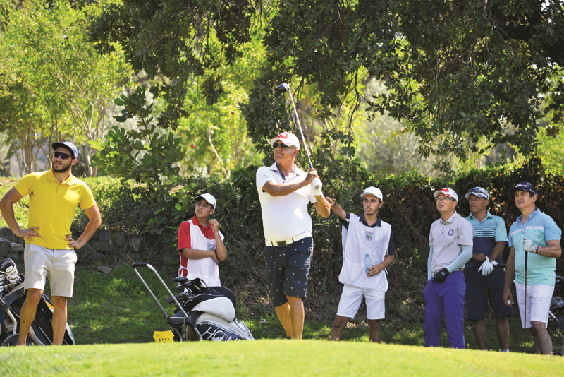 USTA GOLFÇÜLER BODRUMDA BULUŞTU