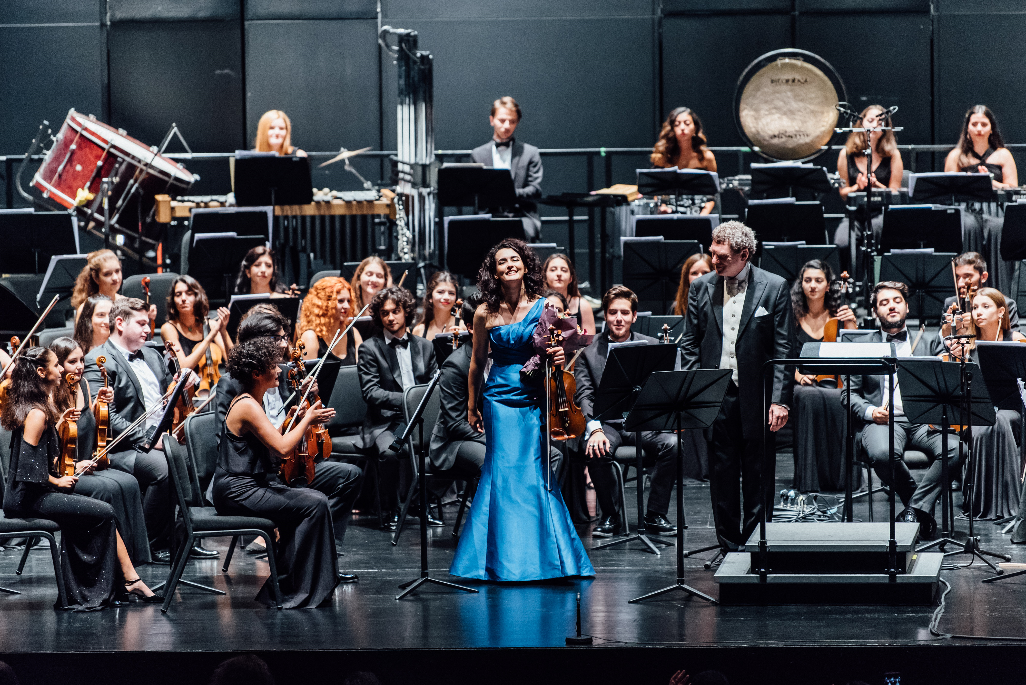 TÜRKİYE GENÇLİK FİLARMONİ ORKESTRASI BÜYÜLEDİ