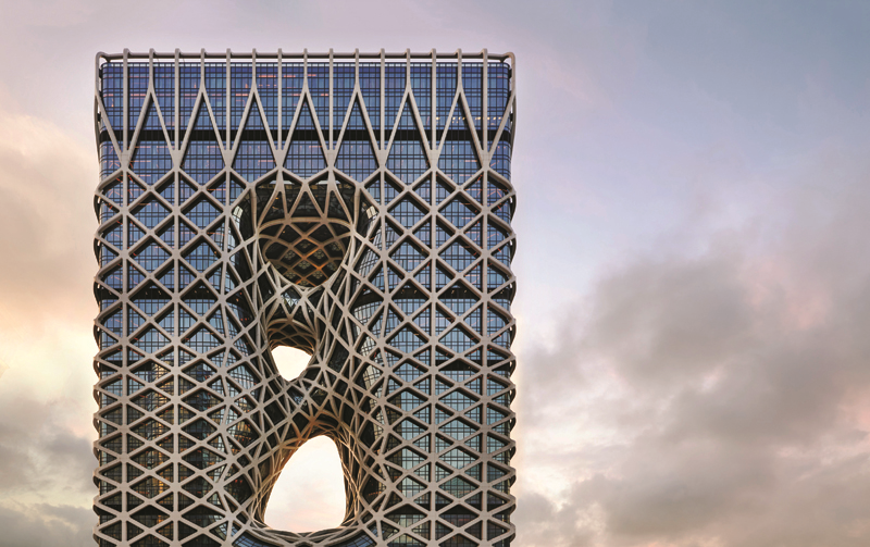 ZAHA HADIDIN BAŞYAPIT NİTELİĞİNDEKİ OTELİ