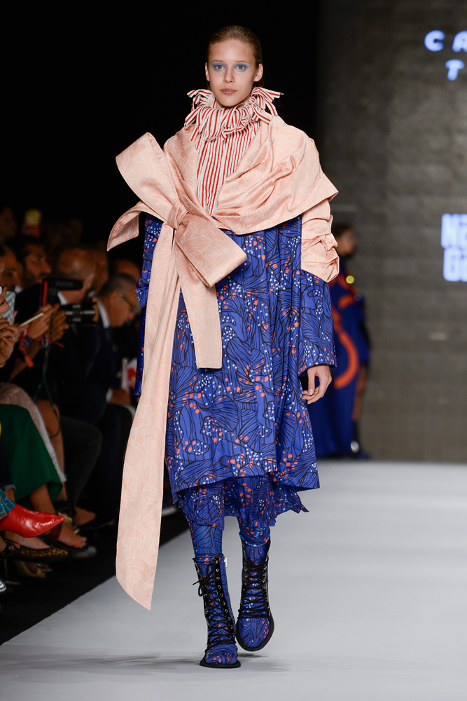 GENÇ YETENEKLERİN TASARIMLARI PODYUMDAYDI