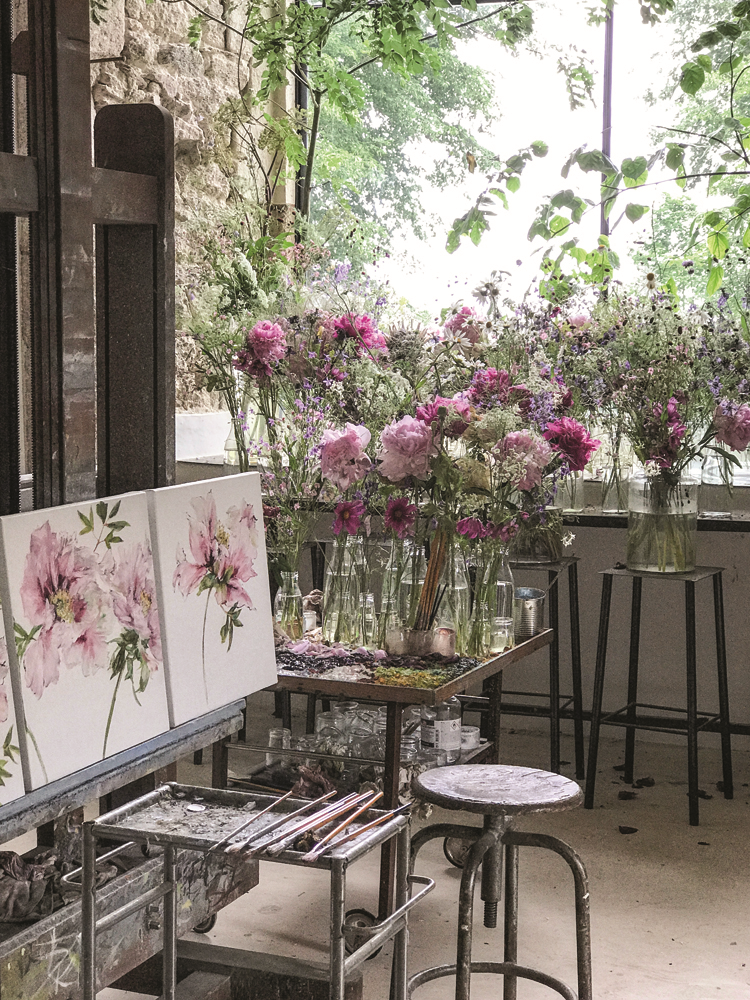 CHÂTEAU DE BEAUVOIR’DA  FLORAL YOLCULUK