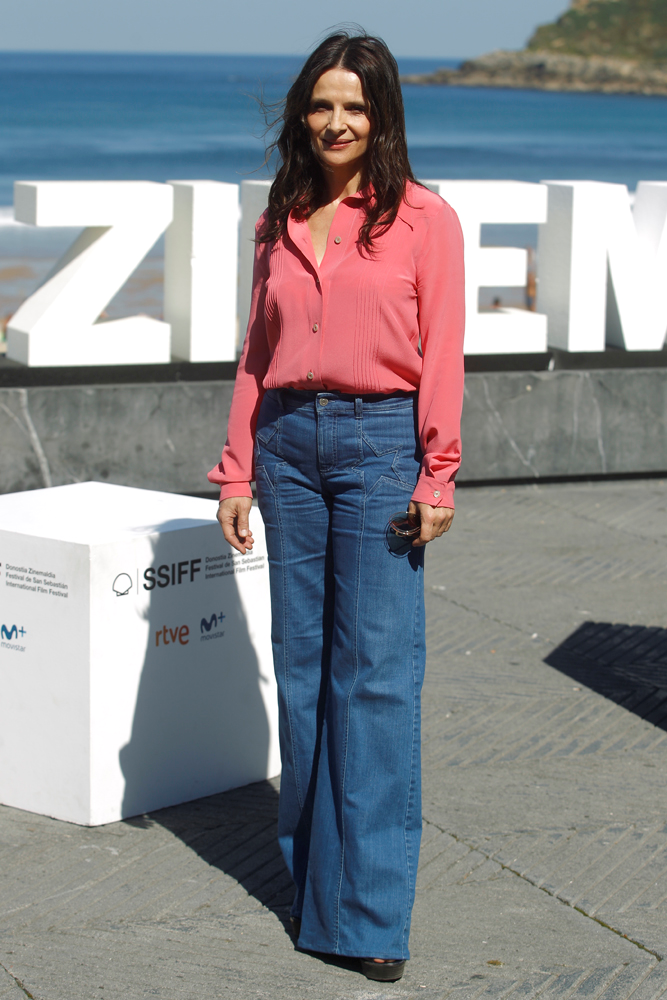 JULIETTE BINOCHEUN SAN SEBASTIAN STİLİ