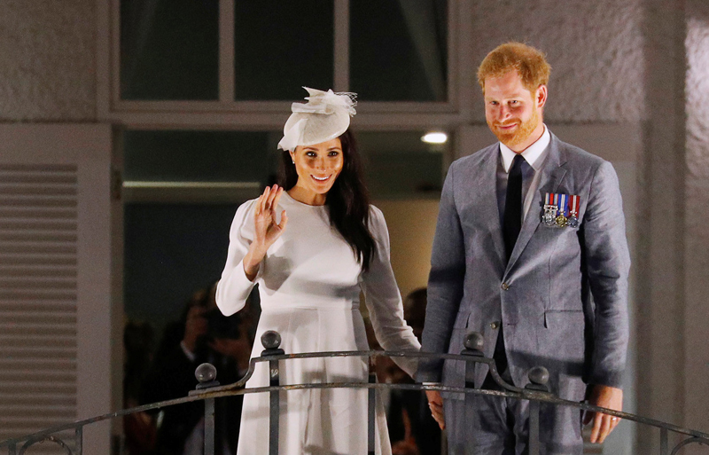 PRENS HARRY VE MEGHAN MARKLE FİJİDE