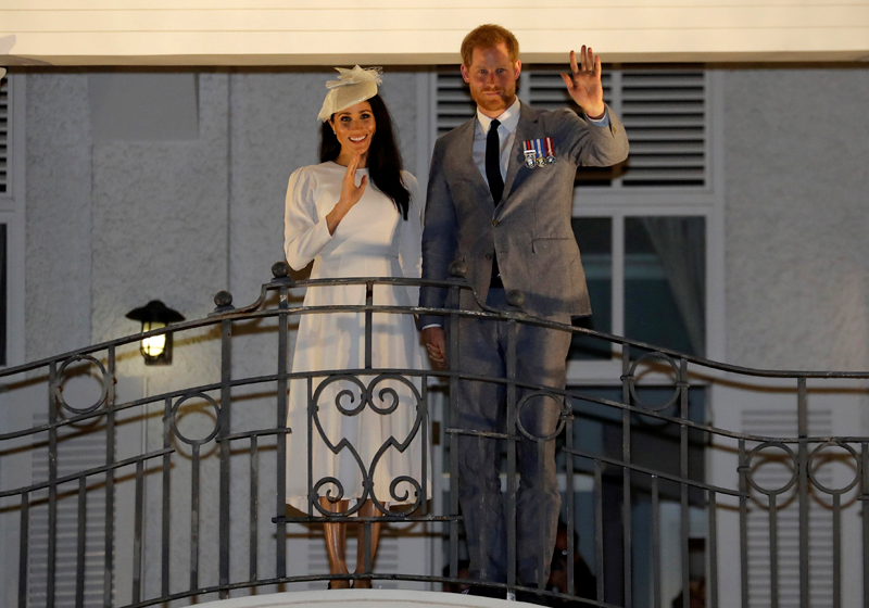 PRENS HARRY VE MEGHAN MARKLE FİJİDE