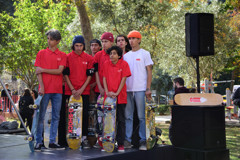 KAYKAY SPORUNA DESTEK VERDİLER