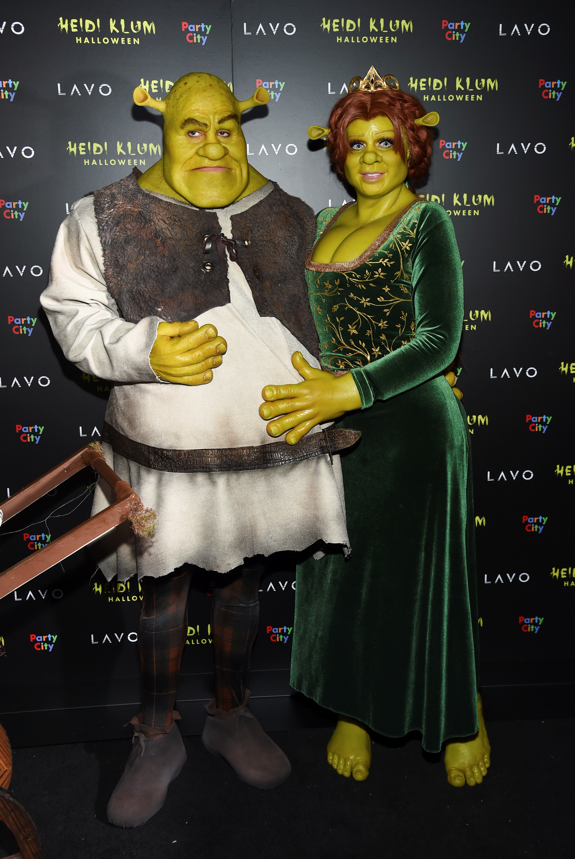 HEIDI KLUM CADILAR BAYRAMI İÇİN SHREK FİLMİNİ SEÇTİ 
