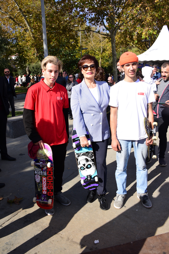 KAYKAY SPORUNA DESTEK VERDİLER