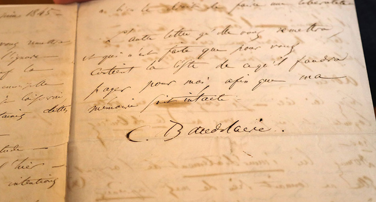 CHARLES BAUDELAIRE'İN İNTİHAR MEKTUBU