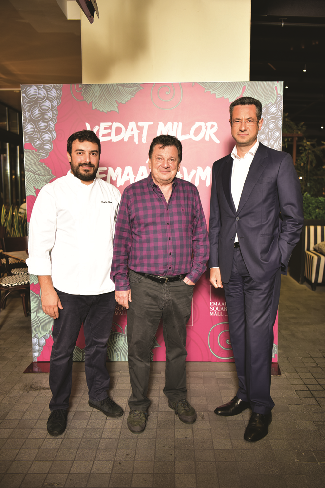 VEDAT MİLOR İLE EMAAR AVM GASTROLOKAL'DE TADIM GECESİ