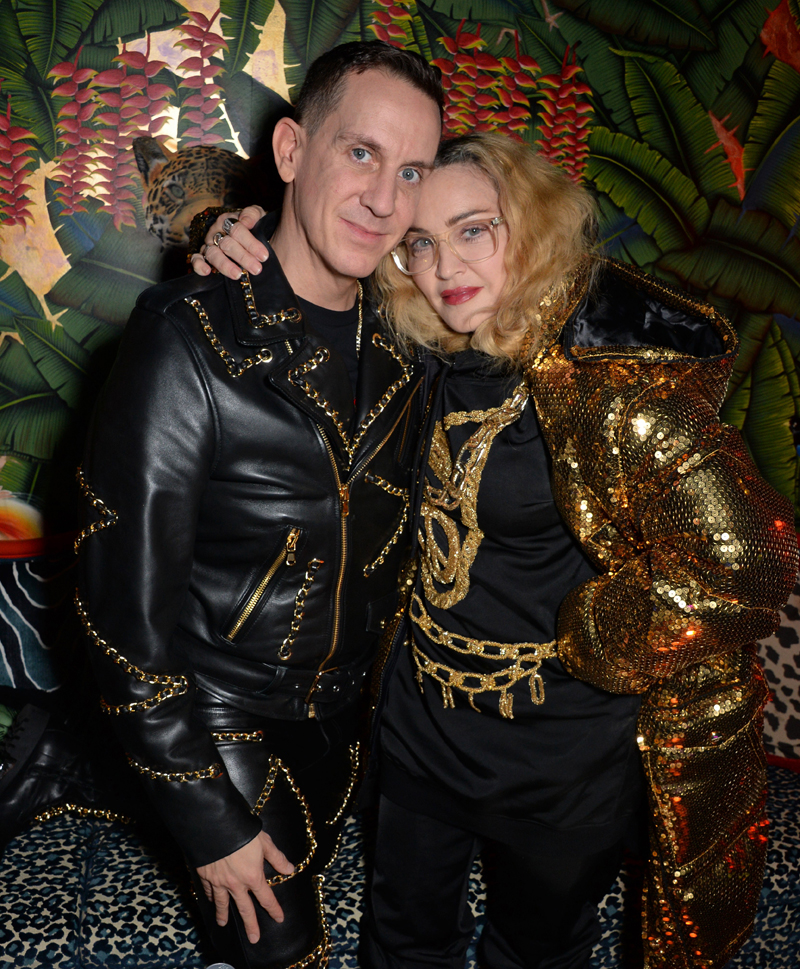 MADONNA H&MİN MOSCHINO PARTİSİNDE