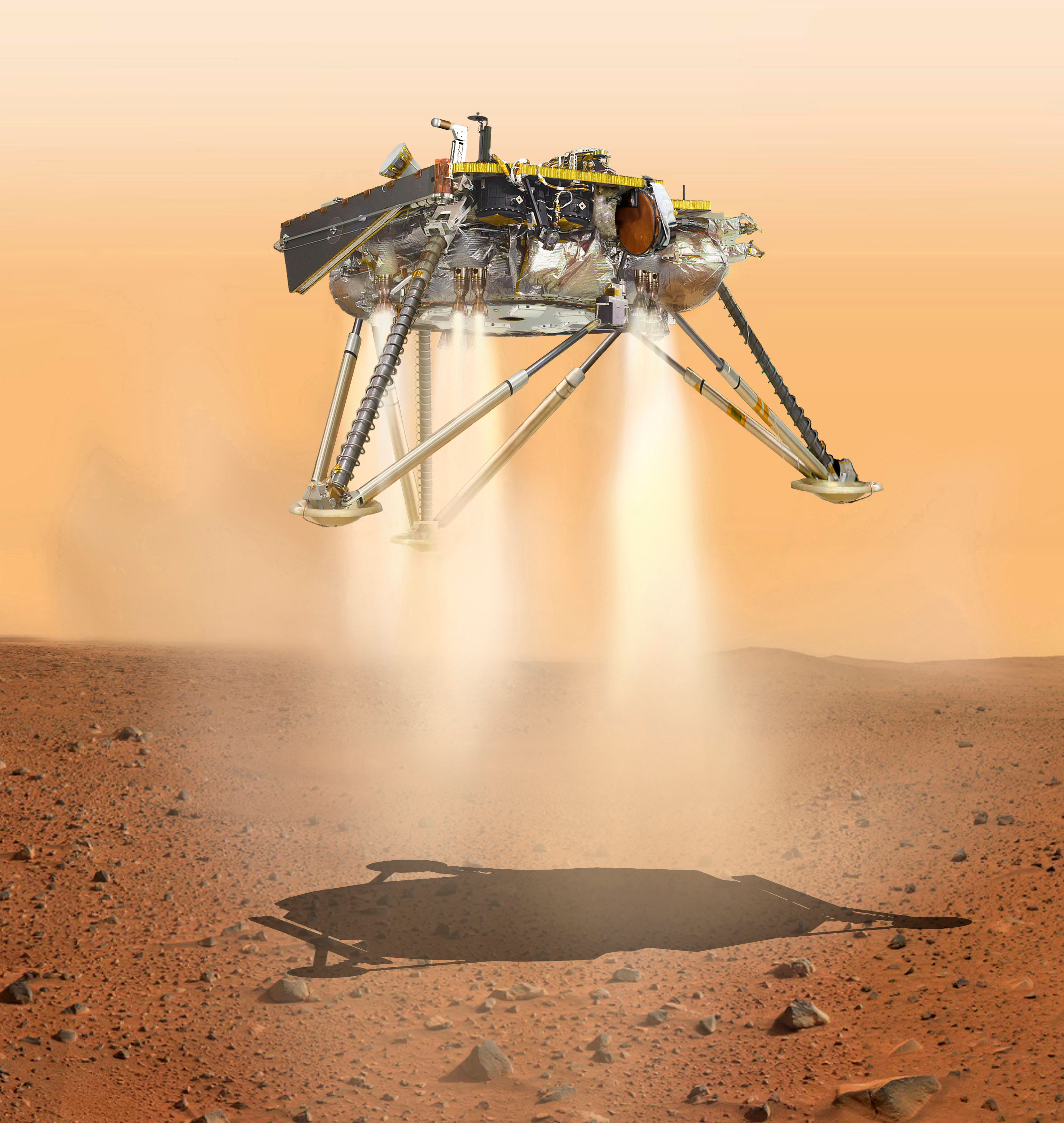 NASA MARS'A İNİŞ YAPTI